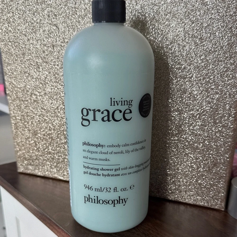*NEW 32oz JUMBO* Philosophy Living Grace Hydrating Shower Gel —